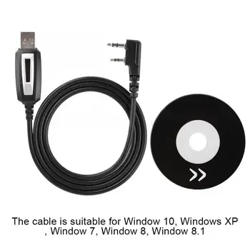 

for baofeng Program Walkie Talkie Programming Cable with CD Driver for Baofeng GT-3 UV-82 BF-888s Radio
