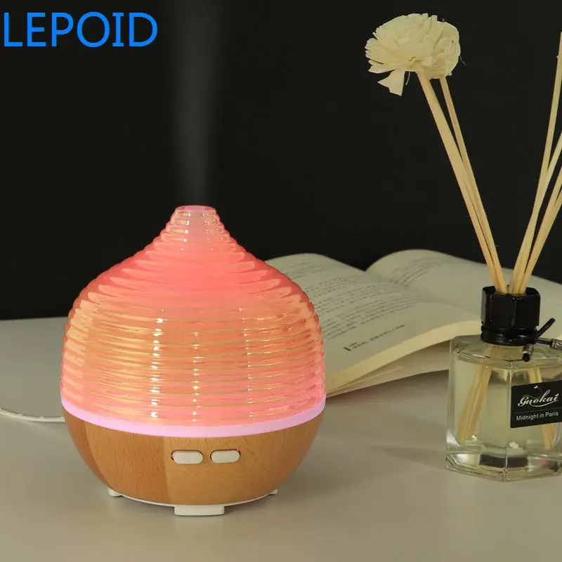 

LEPOID Aroma Diffuser Air Ultrasonic Humidifier USB Charging Led Night Light Aromatherapy Essential Oil Mist Maker 200ml