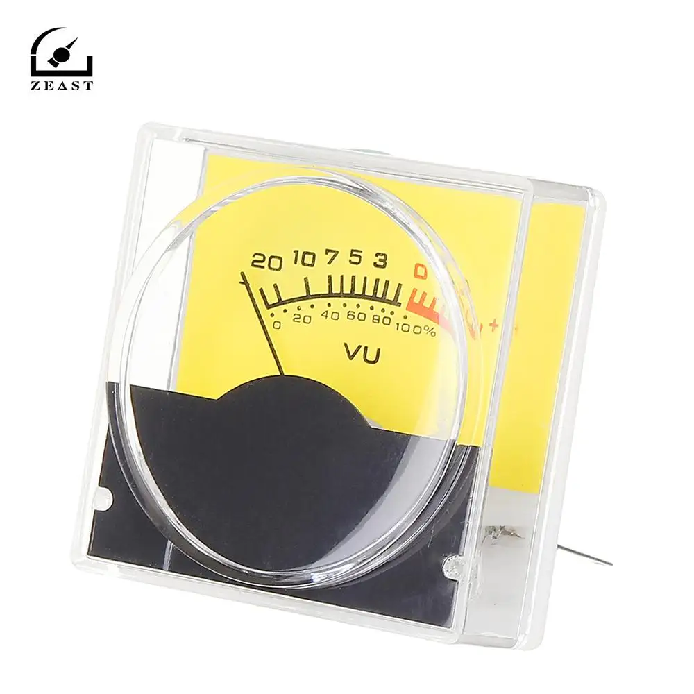 

Pointers Meter Amplifier VU Table DB Table Level Meter Pressure Gauge with White LED Backlight