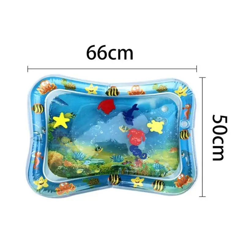 

2019 Creative Dual Use Toys Baby Inflatable Patted Pad Baby Inflatable Crawling Water Cushion Water Play Mat for Infants