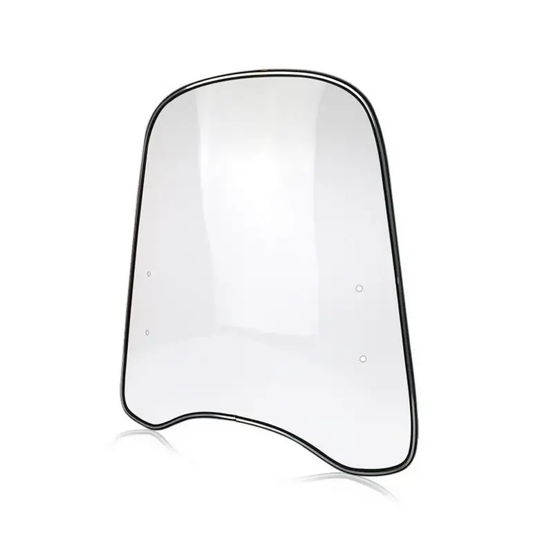 

Motorcycle Windshield PC Tough Soft Windshield Widened Edging Wind Deflector For Motorcycle Not Easy To Break Car Accessories