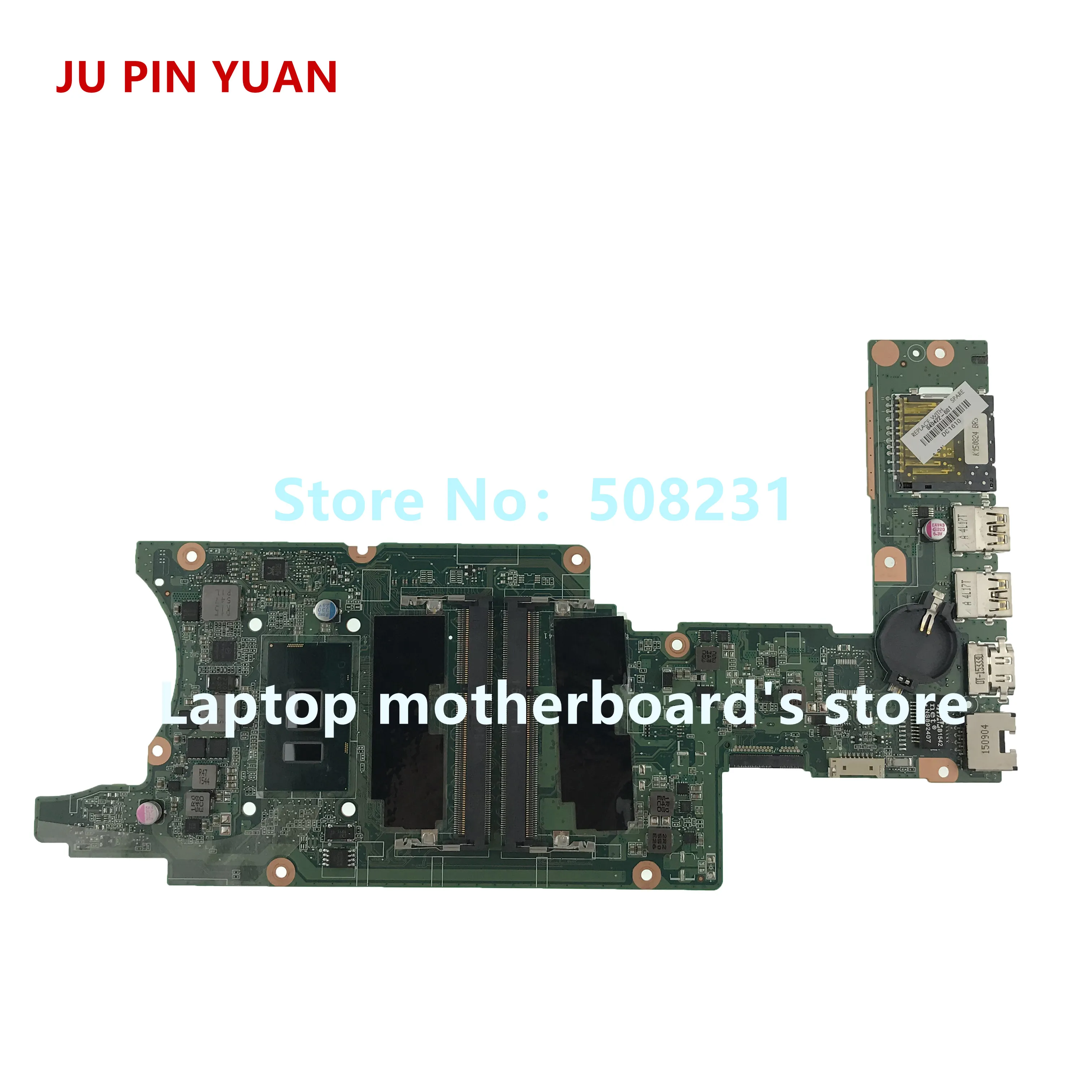 awesome JU PIN YUAN 849422-601 849422-001 DAY62PMB8E0 mainboard For HP Envy X360 15-U493CL Laptop Motherboa