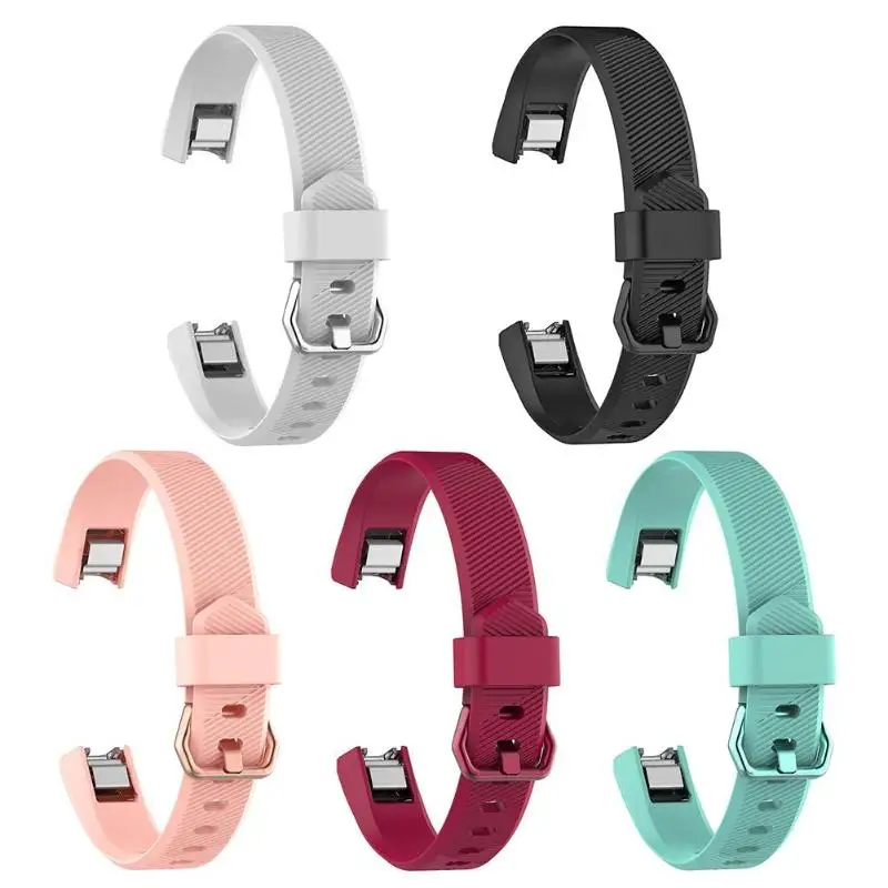 

Silicone Adjustable Watch Band Bracelet Wrist Strap for Fitbit Alta HR S