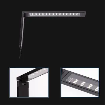 

6W LEDs Aquarium Lighting Aquatic Plant Light Adjustable Heigh Waterproof Clip On Lamp For Fish Tank