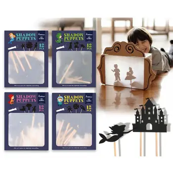

Fun Shadow Picture Game Kids Educational Toys for Kindergarten Early Learning Props
