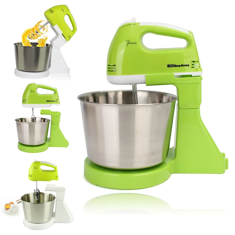 

7 Speed 220V Kitchen Electric Stand Mixer Hand Countertop Homemade Cakes Muffins kitchen tools