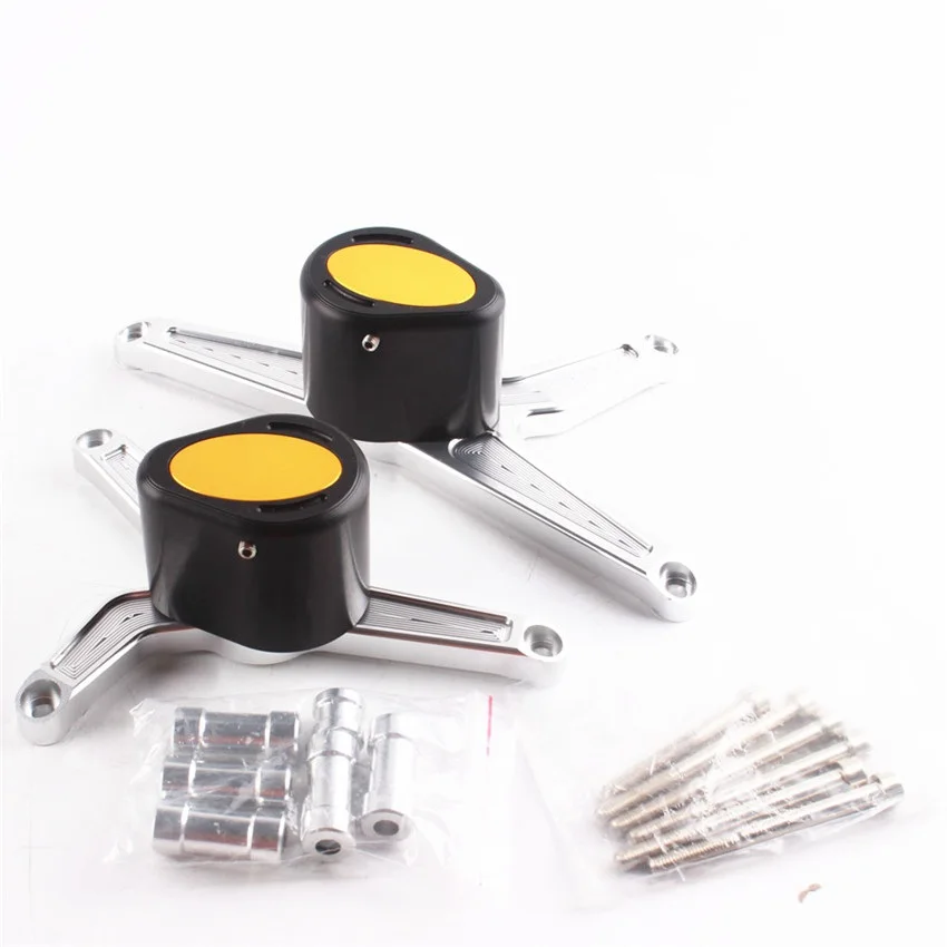 

For Honda CBR1000RR 2006-2007 Frame Sliders Crash Pads Protector CNC Motorcycle Accessories With Black/Silver/Red/Gray/Blue/Gold