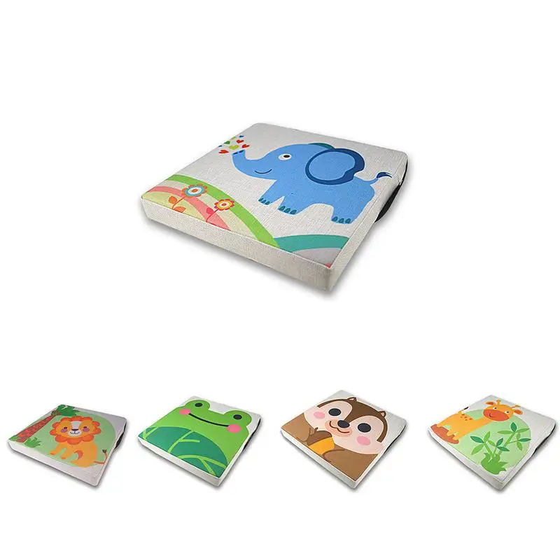 Portable Cotton Linen Dressing Stool Pad Mat Chair Makeup Bench
