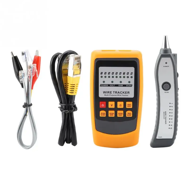 

1 Set Cable Detector GM60 Handheld Rapid LAN Network Cable Tester Line Finder Wire Tracker Tool Network Line Finder