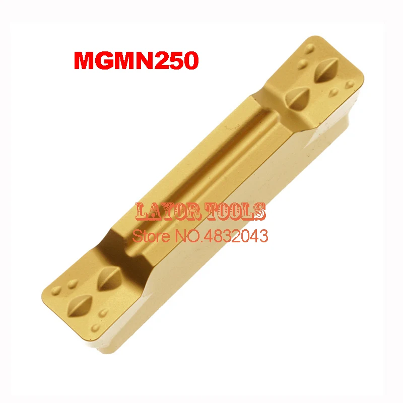 

10PCS MGMN250-M carbide turning insert ,Cutting inserts, Factory outlets,the lather,cnc,for Grooving Holder MGEHR & MGIVR