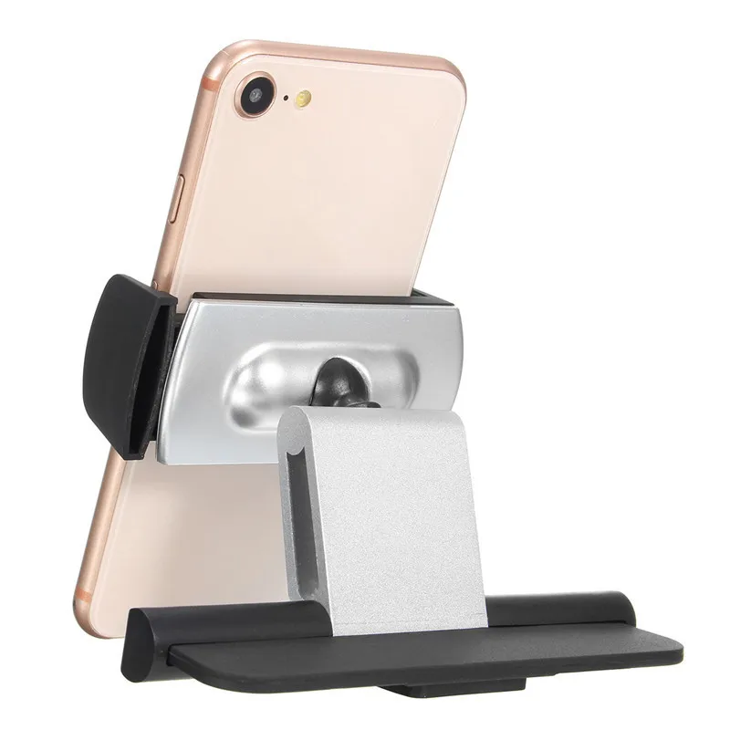  INSMA Aluminum Car CD Slot Mount Cradle Holder Universal Mobile Phone Stand Holder Bracket for iPho