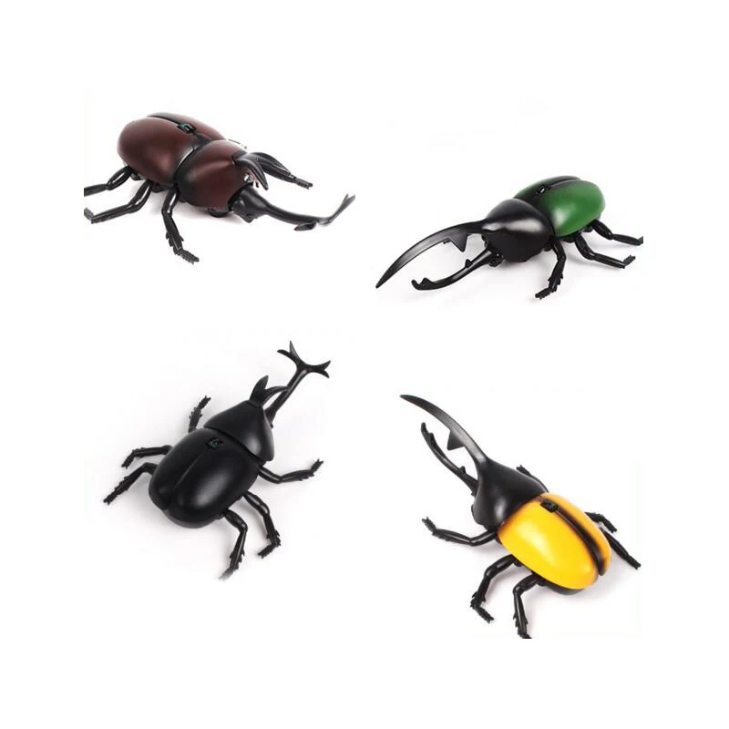 Infrared Remote Control Simulation Beetle Terrifying Toy Mini RC Animal Christmas Present Gift for Kids New Year Gift for Boys Infrared Remote Control Simulation Beetle Terrifying Toy Mini RC Animal Christmas Present Gift for Kids New Year Gift for Boys