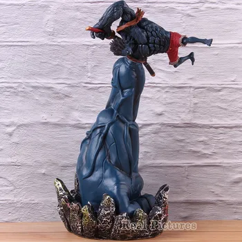 

One Piece Figure Action Luffy PVC Collectible Model Toy Big Hand Monkey D Luffy Birthday Gift 31.5cm