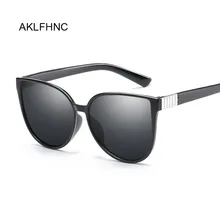 Кошачий глаз солнцезащитные очки женские роскошные Ретро Металлические солнцезащитные очки Женские винтажные зеркальные Oculos De Sol Feminino UV400