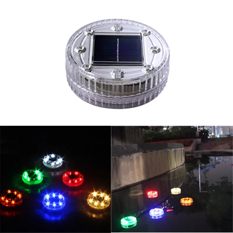 

Mising 6 LED Solar Power Underground Buried Light Ground Lamp Outdoor Path Way Garden Decking Floating Light