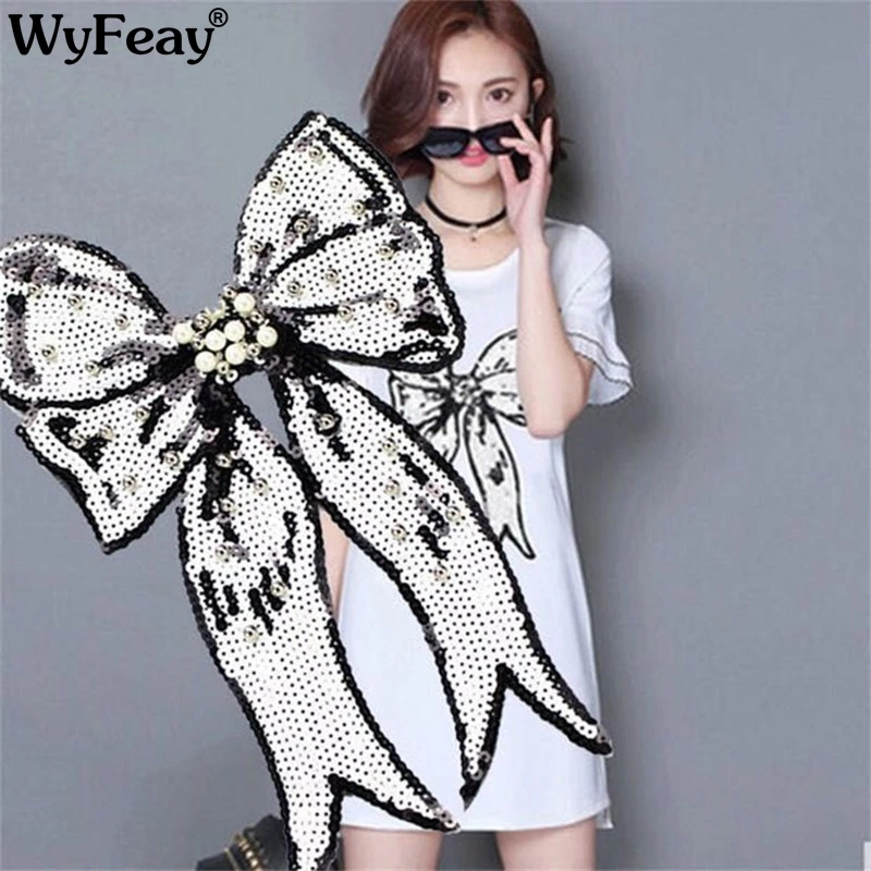 tie patch diy Embroidery For 2017 For New Patches Large Super Patch Clothes tie Stickers Bow DIY Clothing tie patch diy Embroidery For 2017 For New Patches Large Super Patch Clothes tie Stickers Bow DIY Clothing