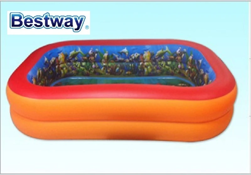 two ring rectangular pool