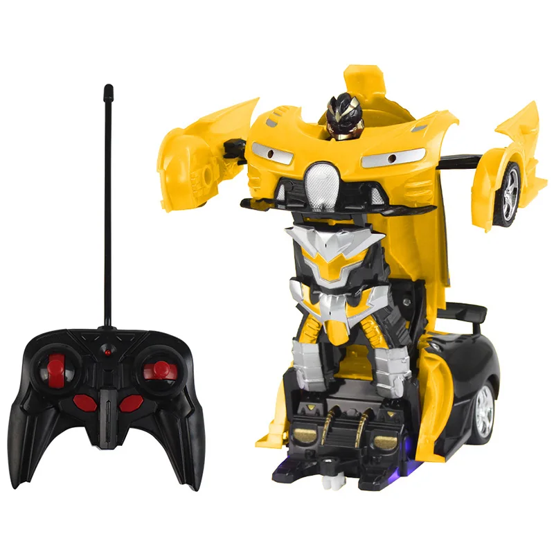 1:18 RC Car To Robot One Key Deformation Cool Remote Control Toy Gift ...