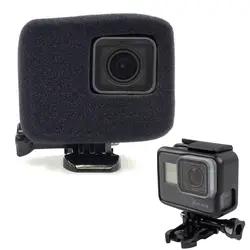 Ветрозащита ветер Шум крышка уменьшение повышения аудио аксессуары для GoPro Hero 5/6/7 камер Новые 8 см x 6,5 см x 4,2 см