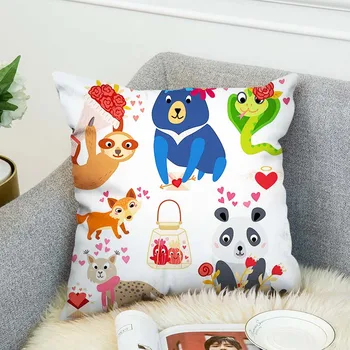 

cartoon Double-side 3D digital print pattern Pillowcase Decorative Body Pillow Case Plain Design Qualified Bedclothes PC563
