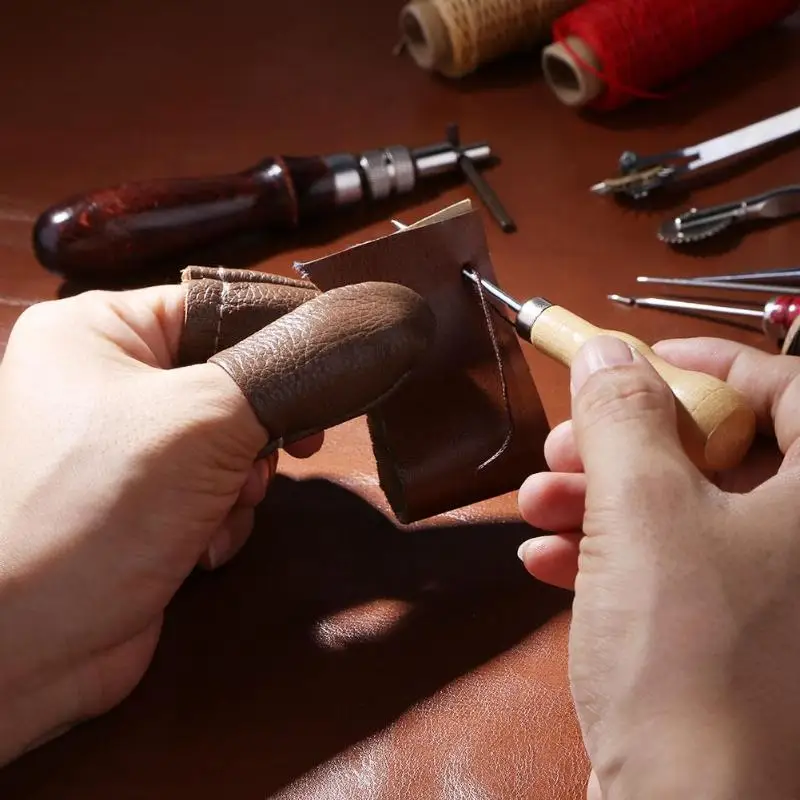 31 шт./компл. Кожа Craft ручные инструменты набор сделай сам с вышивкой по дереву
