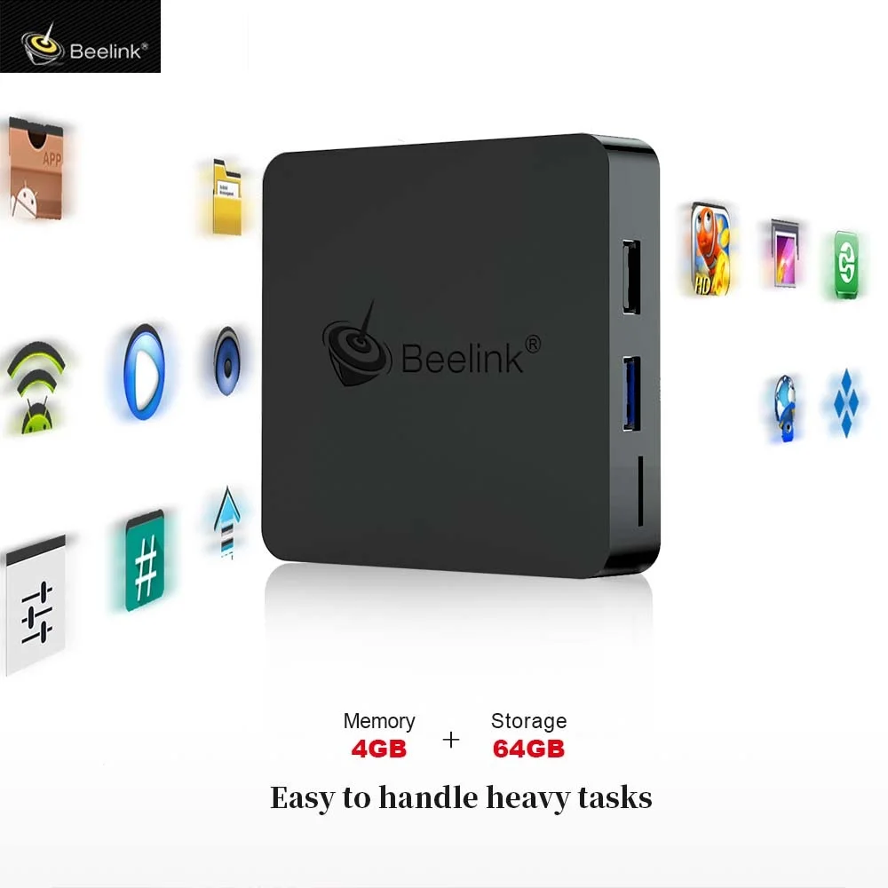 

Beelink GT1 MINI TV Box Voice Remote Amlogic S905X2 Android 8.1 2.4G 5.8G WiFi 1000Mbps USB3.0 BT4.0 Support 4K H.265 Setop Box