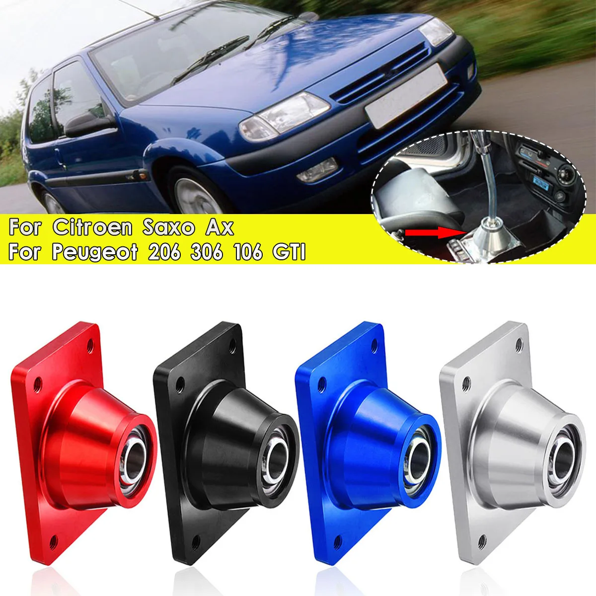 Короткий рычаг переключения передач для Peugeot 106 206 306 GTI Citroen Ax Saxo MK1 и MK2|Передачи| |