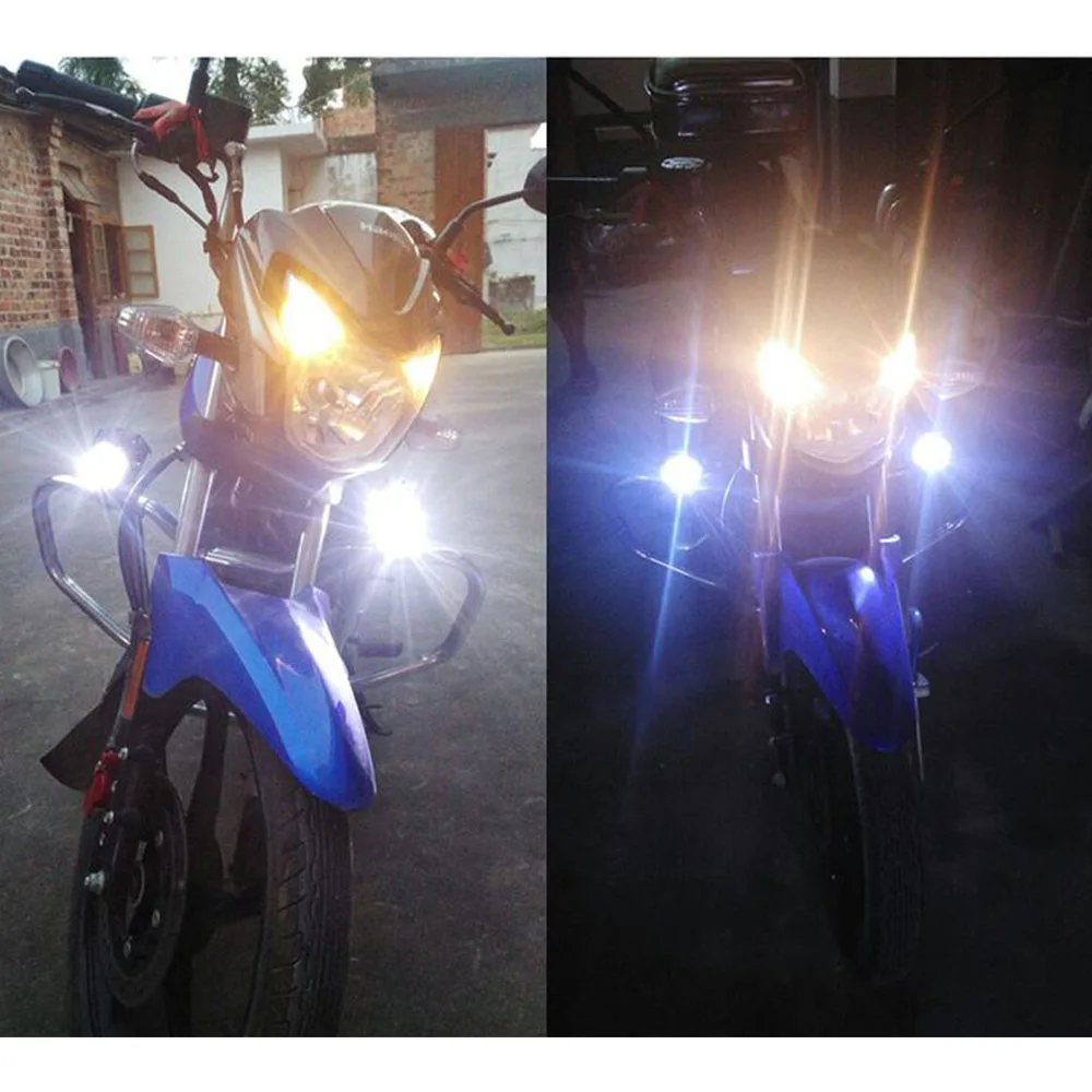 Светодиодная фара для мотоцикла U5 суперъяркая мигающая YAMAHA bws 125 yzf r125 drag star HONDA cbr