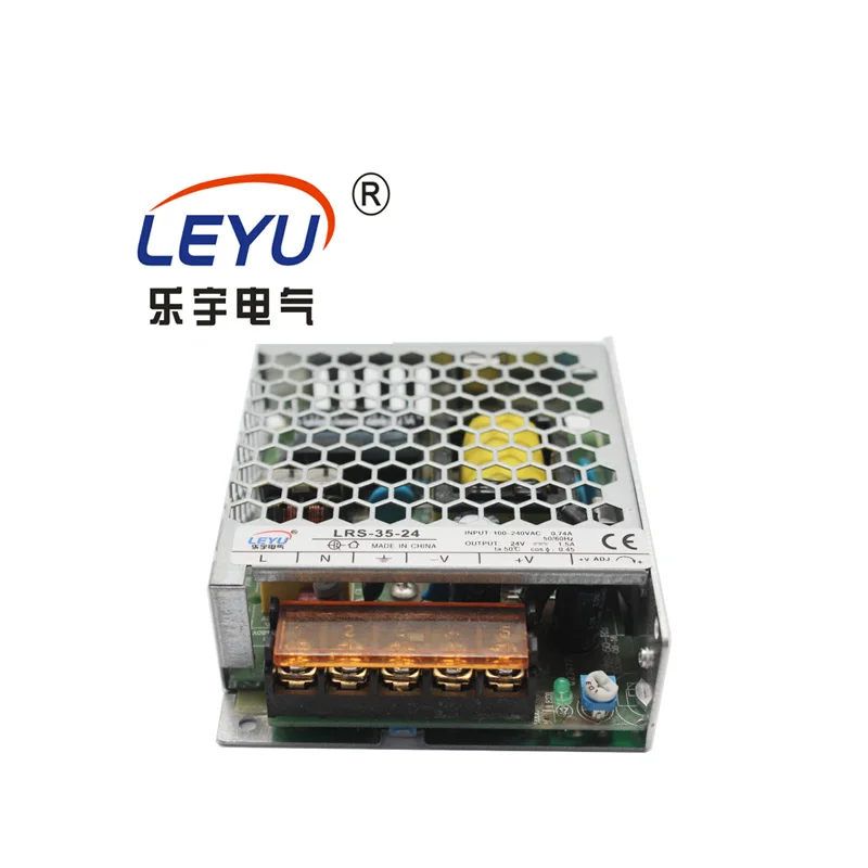 

LRS-35-24 Universal AC input 35w 24v 1.5a single output switching power supply