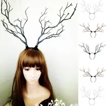 Headband Gothic Halloween Branches Antler Costume Women Hairband Props Halloween Universal Cos Reindeer Headdress