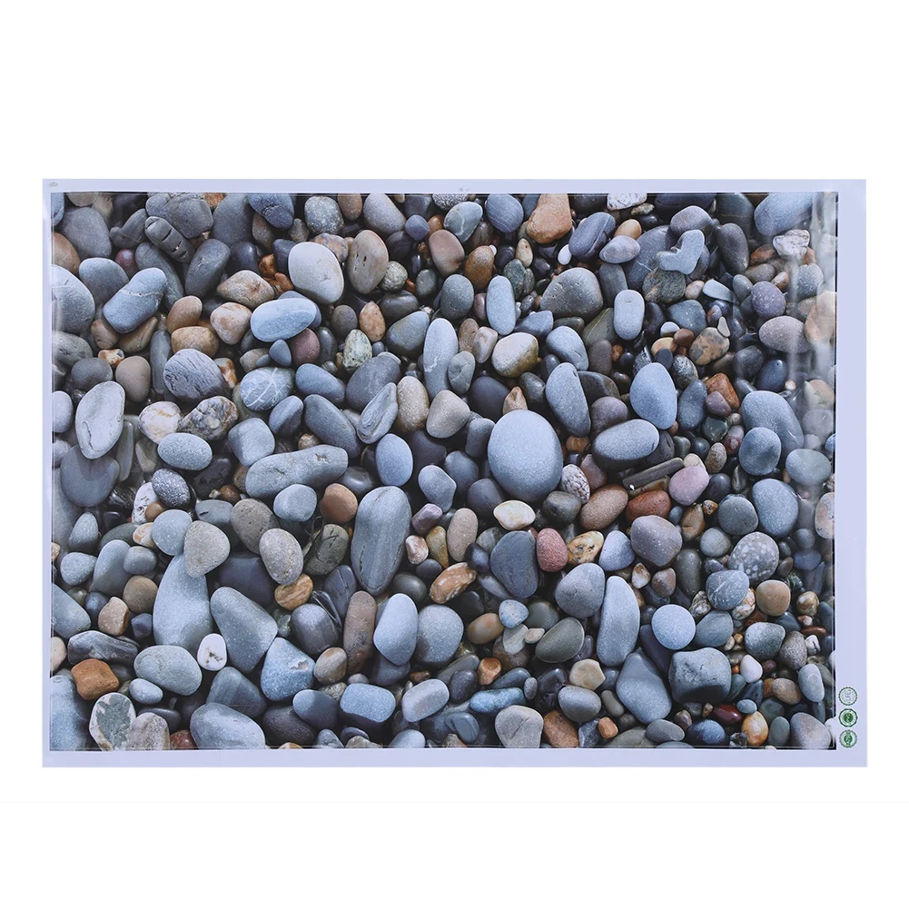 

3D Wall Stickers Bathroom Floor Beach Stone Wall Sticker For Kids Rooms Home Decor Vinyl Decals Art Sticker Wall Poster