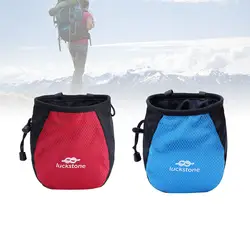 2 шт. скалолазание Мел мешок магния косметическая пудра сумка для хранения Альпинизм тренажерный зал для тяжелоатлетов с карман на молнии и