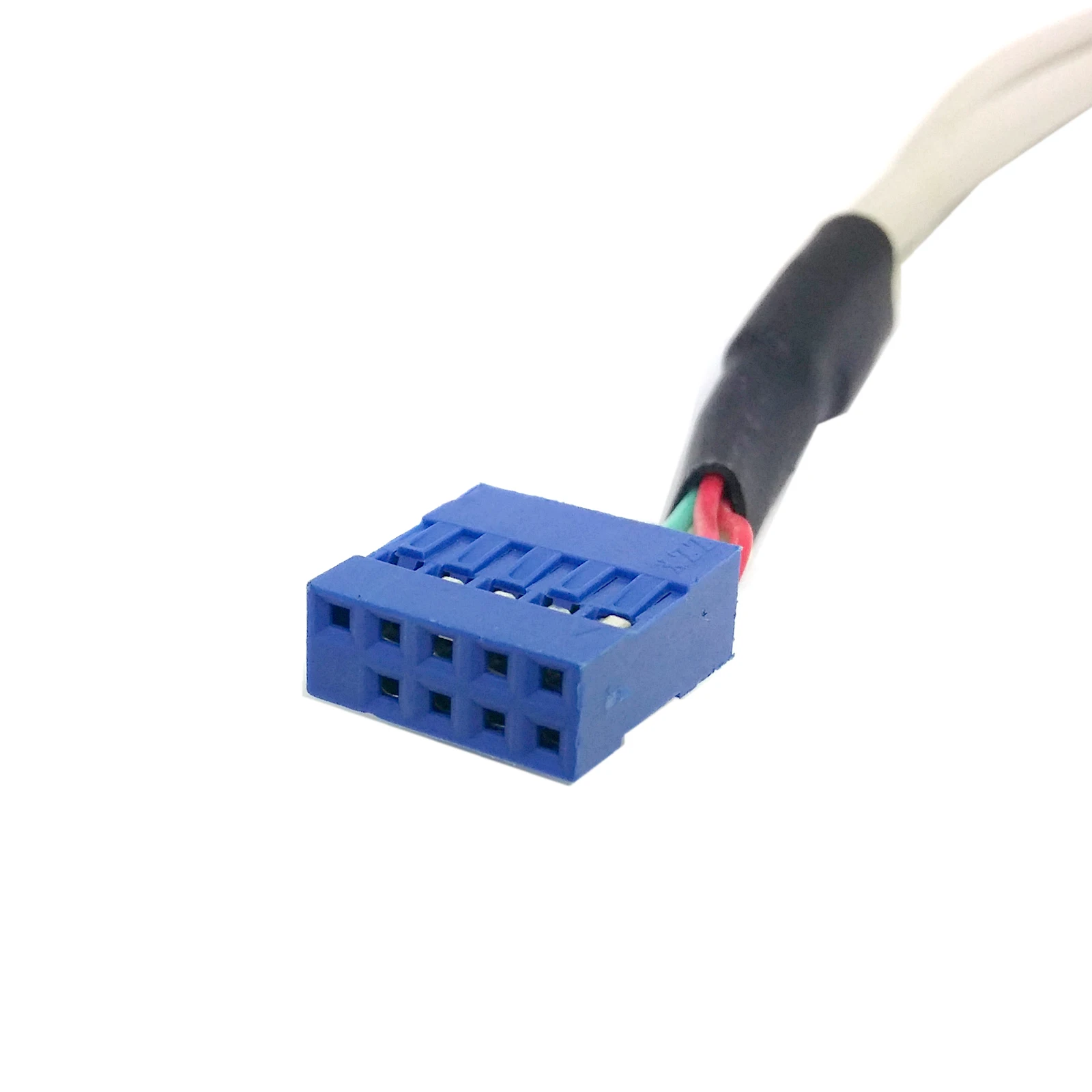 Тип USB 2 0 Женский Панель к материнской плате 9pin кабель 30 см с низкий профиль 8