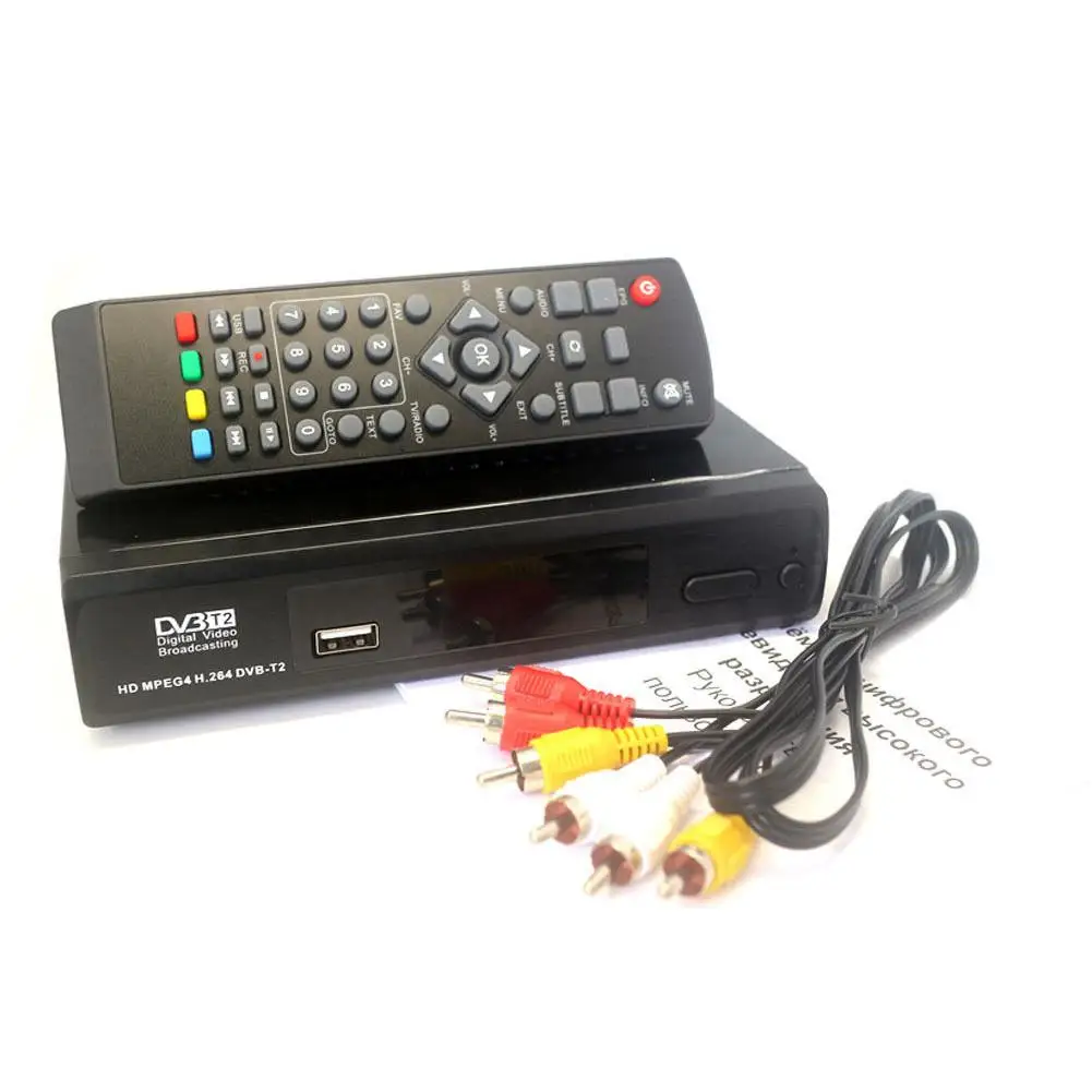 

EastVita DVB-T2 Satellite Receiver HD Digital TV Tuner Receptor Set Top Box