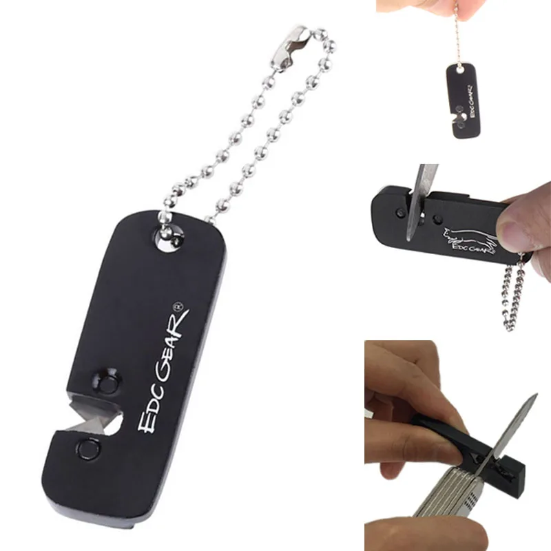 

mini EDC gear grind stone whetstone grindstone grinder sharpener sharpen knife hone pocket outdoor bushcraft tool kitchen multi