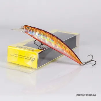 

2019 Best Quality 9.5cm/15g 8 Colors Minnow Fishing lure Wobbler Artificial Baits Crankbait Swimbait Carp Lures 3D Fish eyes