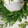 5 pcs Artificial Pine Needles Branch Simulation Plant Flower Arranging Accessories For Christmas Trees Decorative Florals EZ001 ► Photo 2/4