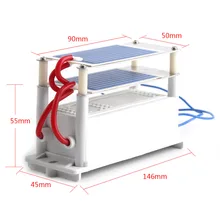 220 В 110 В 7 Гц/ч генератор озона с керамической пластиной длительный срок службы, двойной лист для химической фабрики, Новинка