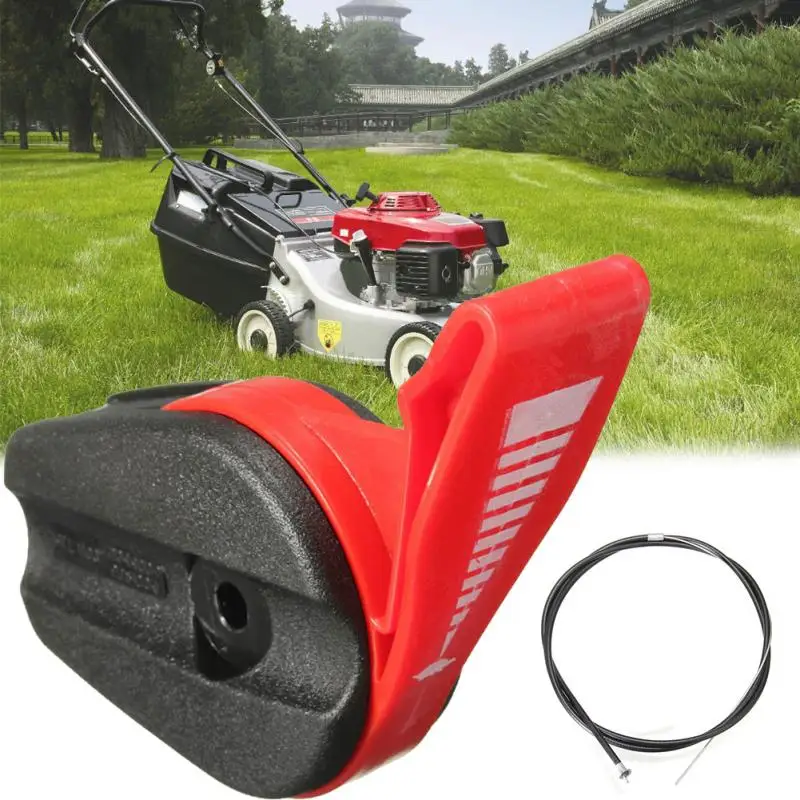 

1pc Particle Plastic Lawn Mower Accessories Throttle Switch Trimmer Brush Cutter Handle Switch Trigger Parts with Throttle Cable
