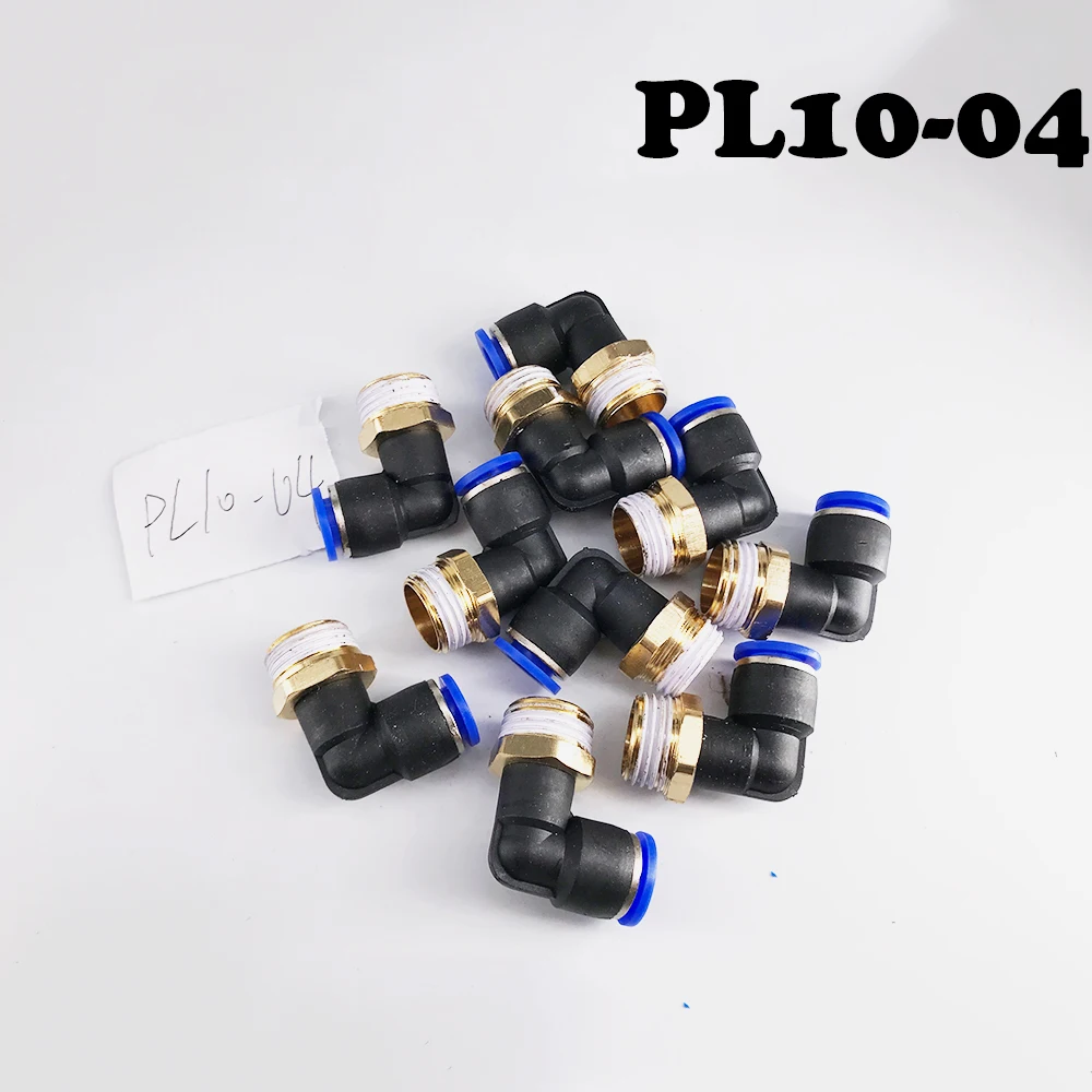 

Free Shipping 20Pcs/lot PL10-04 Pneumatic components accessories 10mm - 1/2 inch thread in fast accessories PL10-04.