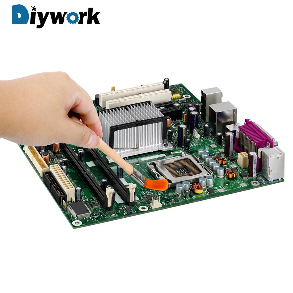 

DIYWORK Cleaning Repair Tool Dust Cleaner Tool for Computer Keyboard Cell Phone Tablet PCB 13cm Length Soft Nylon Brush