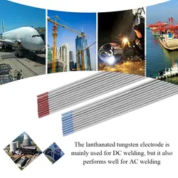 Электроды из лантанизированного вольфрама 10 шт. отличное качество электроды из лантанизированного вольфрама s Вольфрам стержень