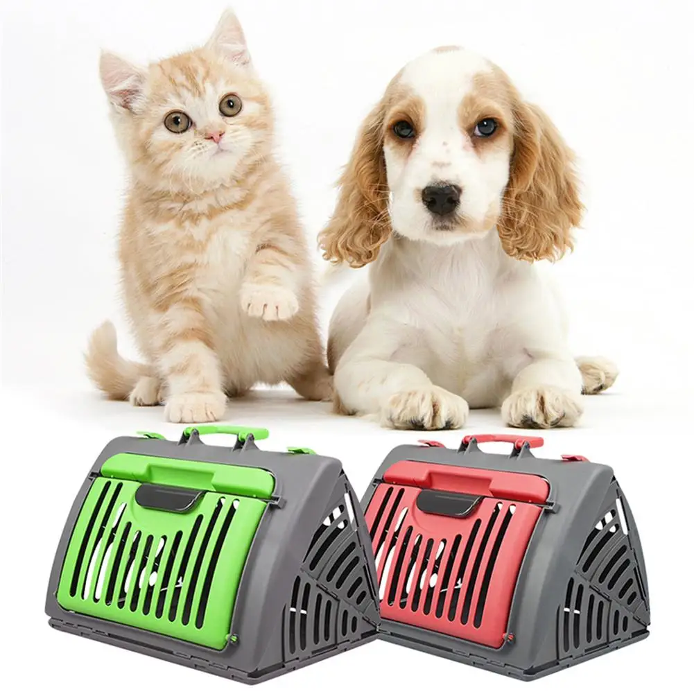 

Cat Pet Dog Outdoor Travel Collapsible Portable Handbag Pet Breathable Empty Box Cat Dog Cage Easy Savings Package