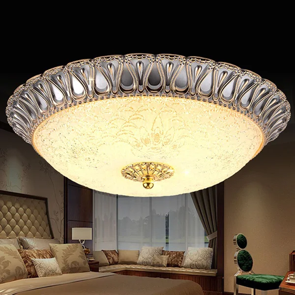 

Z238 - 320 European Ceiling Light Lace Style Round LED Ceiling Light Indoor Living Room Decor Ornament Home Landscaped