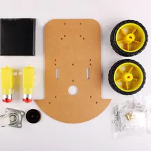 Модель сборки автомобиля набор ручной работы TT Мотор+ универсальное колесо+ комплект шасси автомобиля