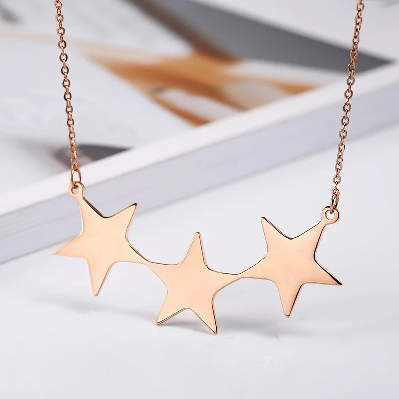 Dainty Star Choker Gold Star Necklace 