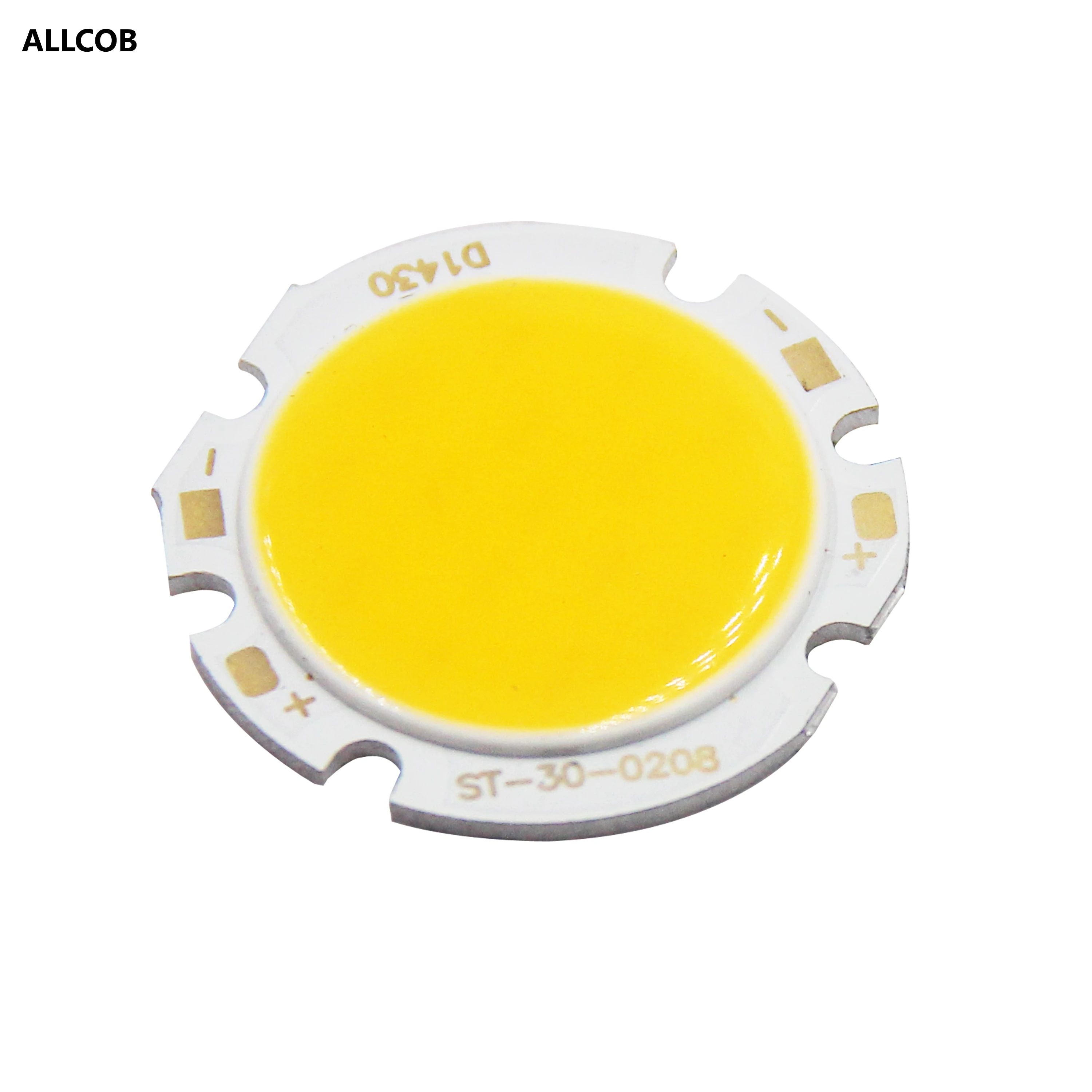 Продвижение 30 мм круглый алюминиевый 6V 7V DC LED COB источник света модуль 3W лампа для