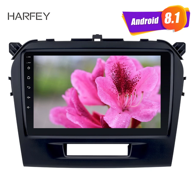 Harfey 9 дюймовый HD сенсорный экран Android 8 1 для 2015 2016 SUZUKI VITARA автомобильный
