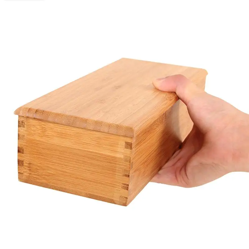Деревянная коробка для хранения палочек для еды, коробка для ювелирных изделий, Подарочная коробка для столовых приборов, держатель для кухонной столешницы, обеденного стола