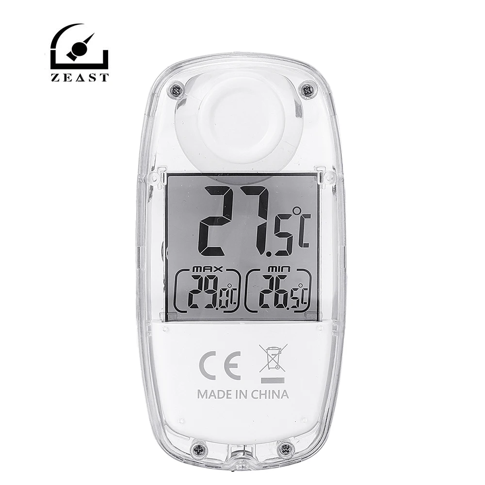 TS-809W-24C+ 59C цифровой ЖК термометр Дисплей солнечный термометр